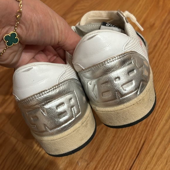 Silver golden goose sneakers - Picture 5 of 9